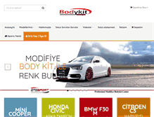 Tablet Screenshot of bodykit.com.tr